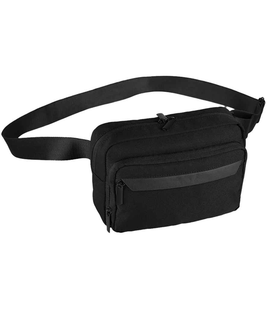 Quadra Airside Cross Body Bag | Black - Lancashire Teamwear