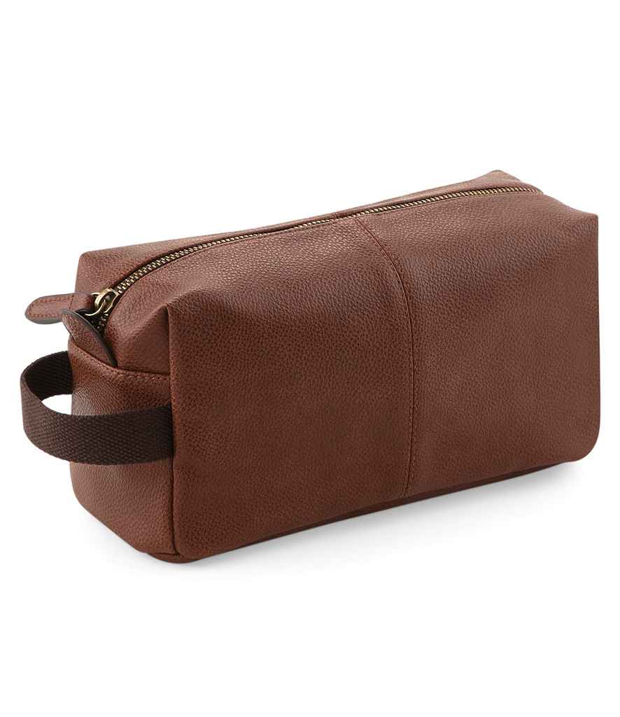 Quadra NuHide® Wash Bag Tan