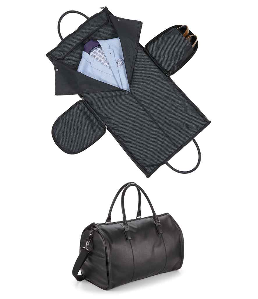 Quadra NuHide® Garment Weekender Black