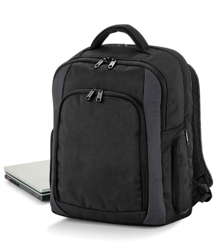 Quadra Tungsten™ Laptop Backpack Black/Graphite Grey