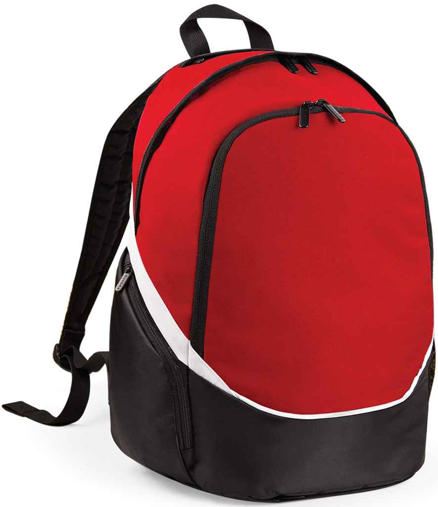 Quadra Pro Team Backpack | Red/Black/White Bag - Lancashire Teamwear