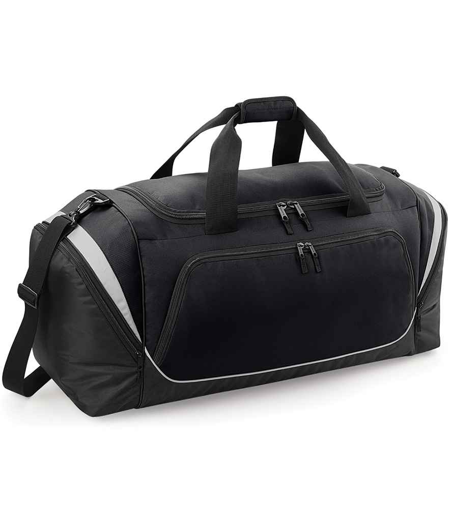 Quadra Pro Team Jumbo Kit Bag | Black/Light Grey - Lancashire Teamwear