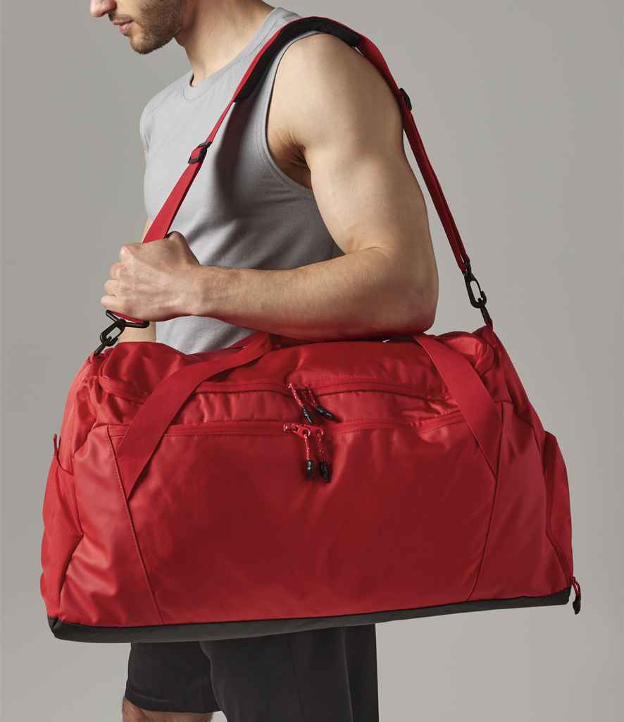 Quadra Multi-Sport Locker Holdall | Pure Red Bag - Lancashire Teamwear