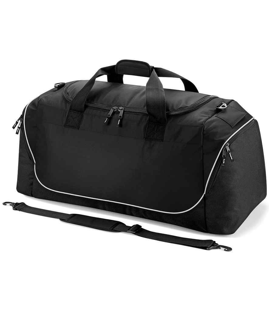 Quadra Teamwear Jumbo Kit Bag Black/Light Grey