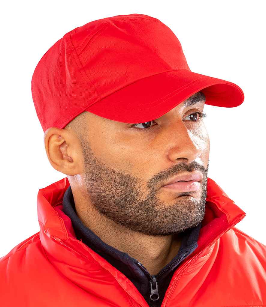Result Advertising Cap | Red - Result Headwear Headwear - Lancashire Teamwear