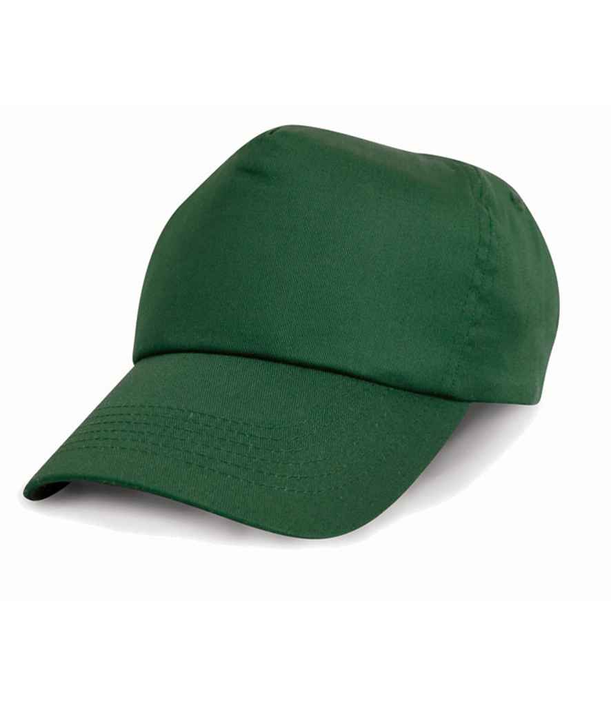 Result Kids Cotton Cap Bottle Green