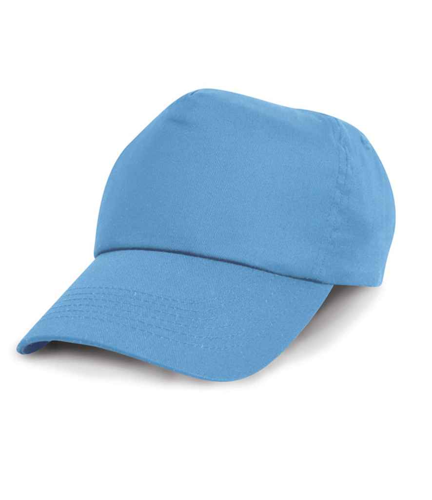 Result Kids Cotton Cap | Sky - Result Headwear Headwear - Lancashire Teamwear