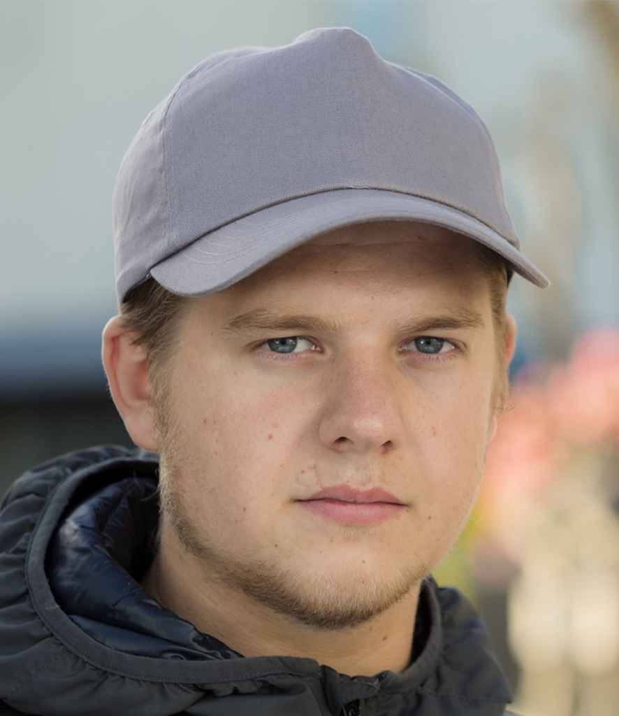 Result Cotton Cap | Grey - Result Headwear Headwear - Lancashire Teamwear