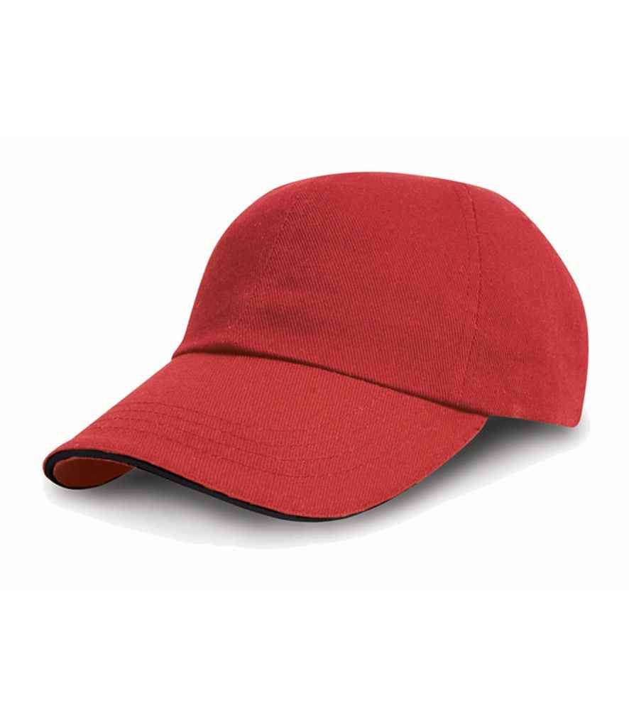 Result Heavy Cotton Drill Pro-Style Cap Red