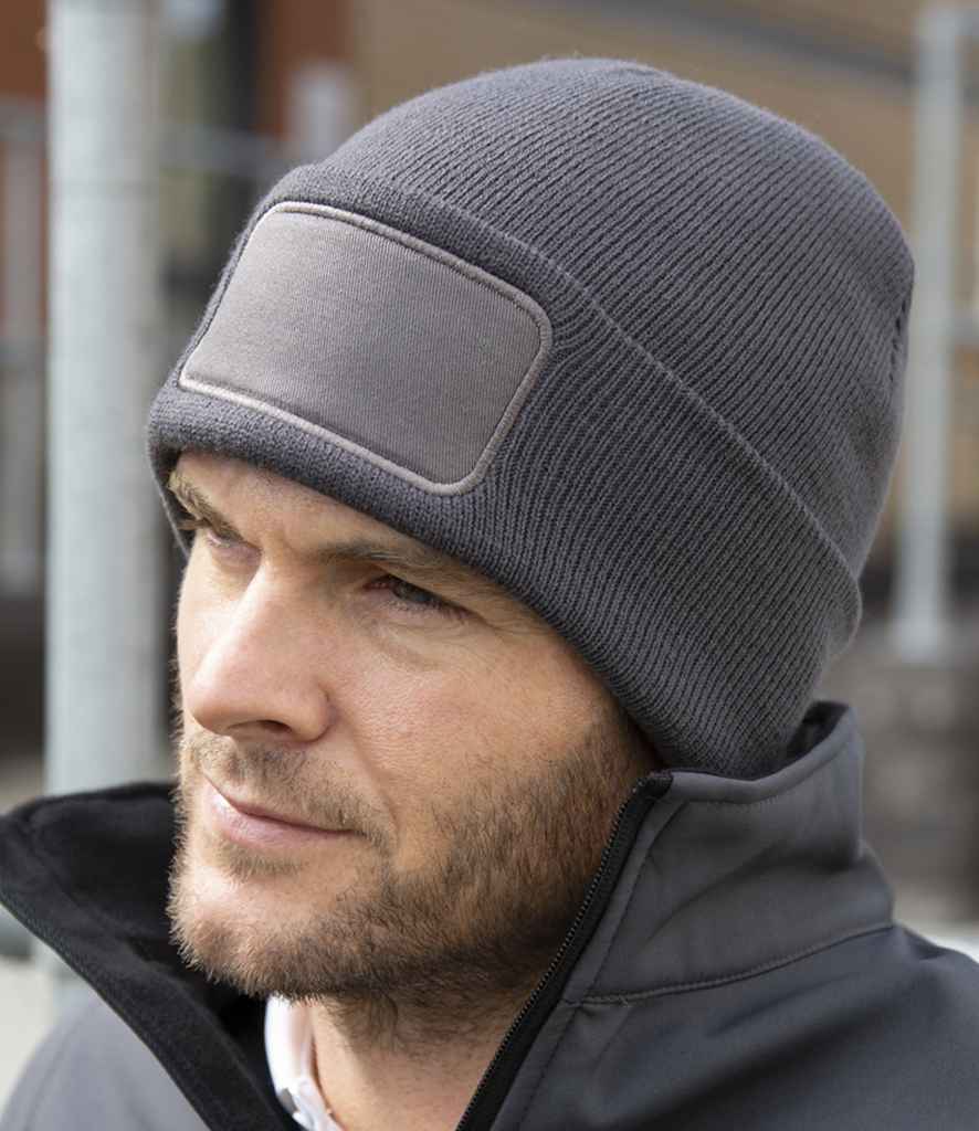 Result Core Double Knit Printers Beanie | Grey - Result Winter Essentials Headwear - Lancashire Teamwear