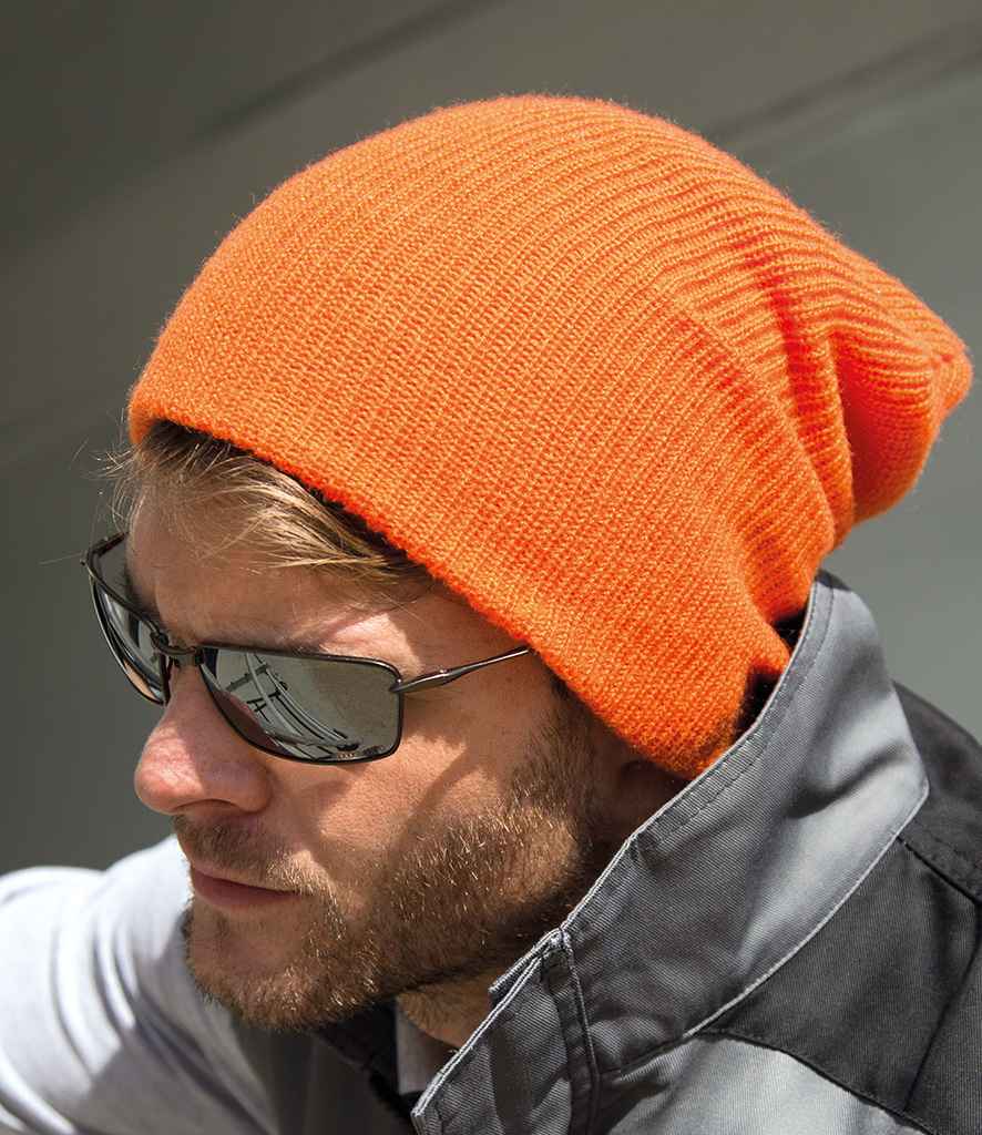 Result Core Softex® Beanie | Orange - Result Winter Essentials Headwear - Lancashire Teamwear