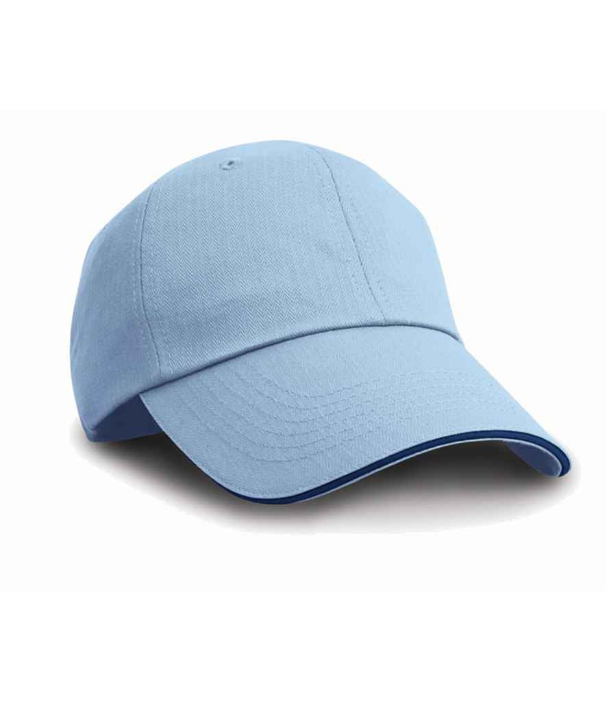 Result Herringbone Cap Sky/Navy