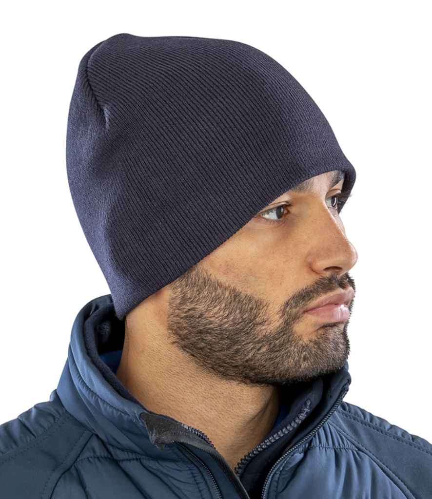 Result Soft Feel Acrylic Hat | Navy - Result Winter Essentials Headwear - Lancashire Teamwear