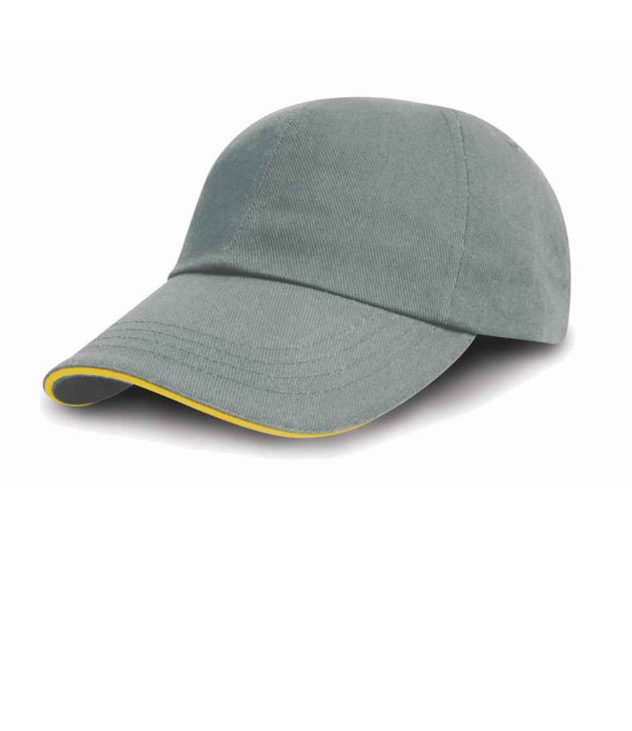 Result Printers/Embroiderers Cap | Heather Grey - Result Headwear Headwear - Lancashire Teamwear