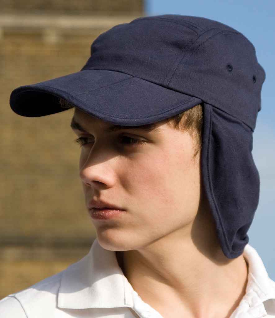 Result Fold Up Legionnaires Cap | Navy - Result Headwear Headwear - Lancashire Teamwear