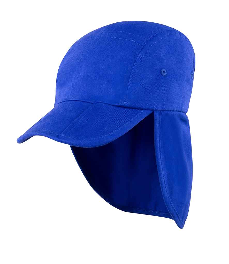 Result Fold Up Legionnaires Cap | Royal Blue - Result Headwear Headwear - Lancashire Teamwear