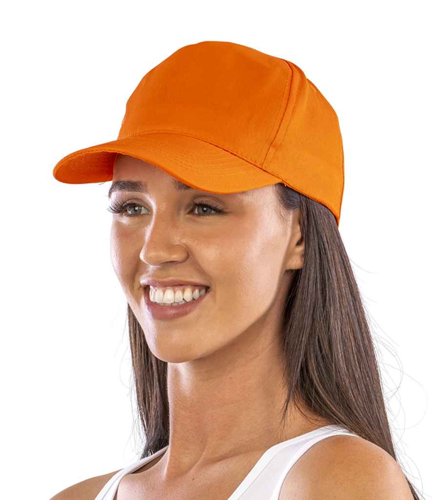 Result Houston Cap | Orange - Result Headwear Headwear - Lancashire Teamwear