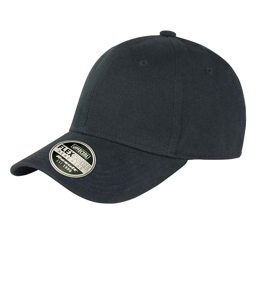 Result Kansas Flex Cap | Black - Result Headwear Headwear - Lancashire Teamwear