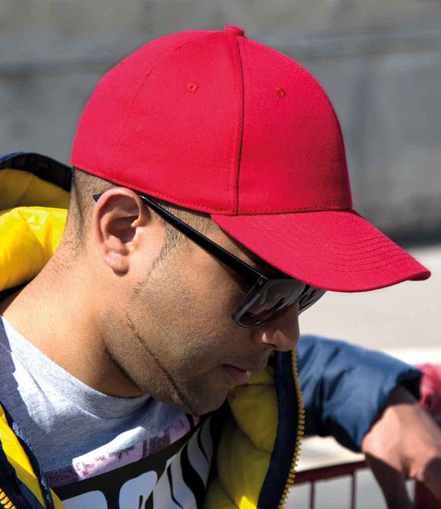 Result Kansas Flex Cap | Red - Result Headwear Headwear - Lancashire Teamwear