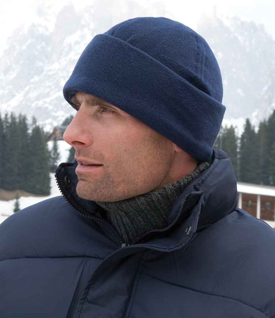 Result Polartherm™ Ski Bob Hat | Navy - Result Winter Essentials Headwear - Lancashire Teamwear