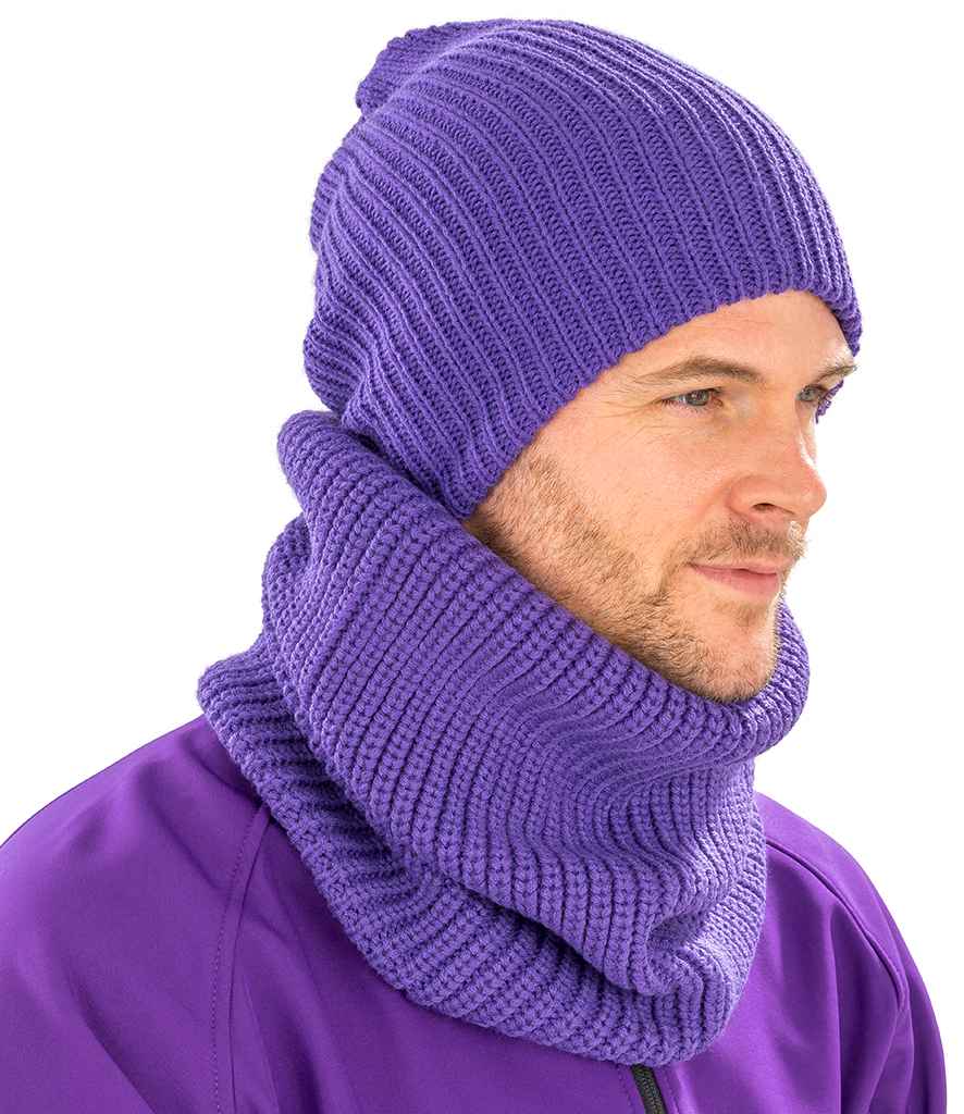Result Whistler Hat | Purple - Result Winter Essentials Headwear - Lancashire Teamwear