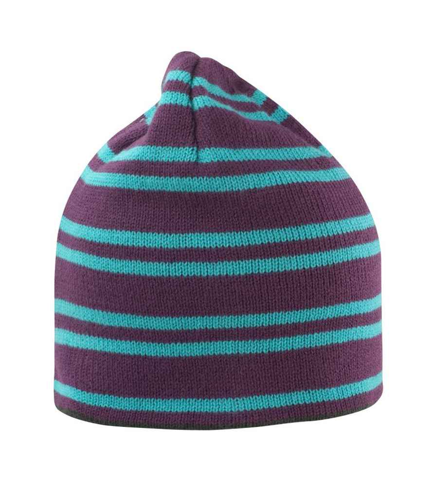 Result Team Reversible Beanie | Plum/Turquoise - Result Winter Essentials Headwear - Lancashire Teamwear