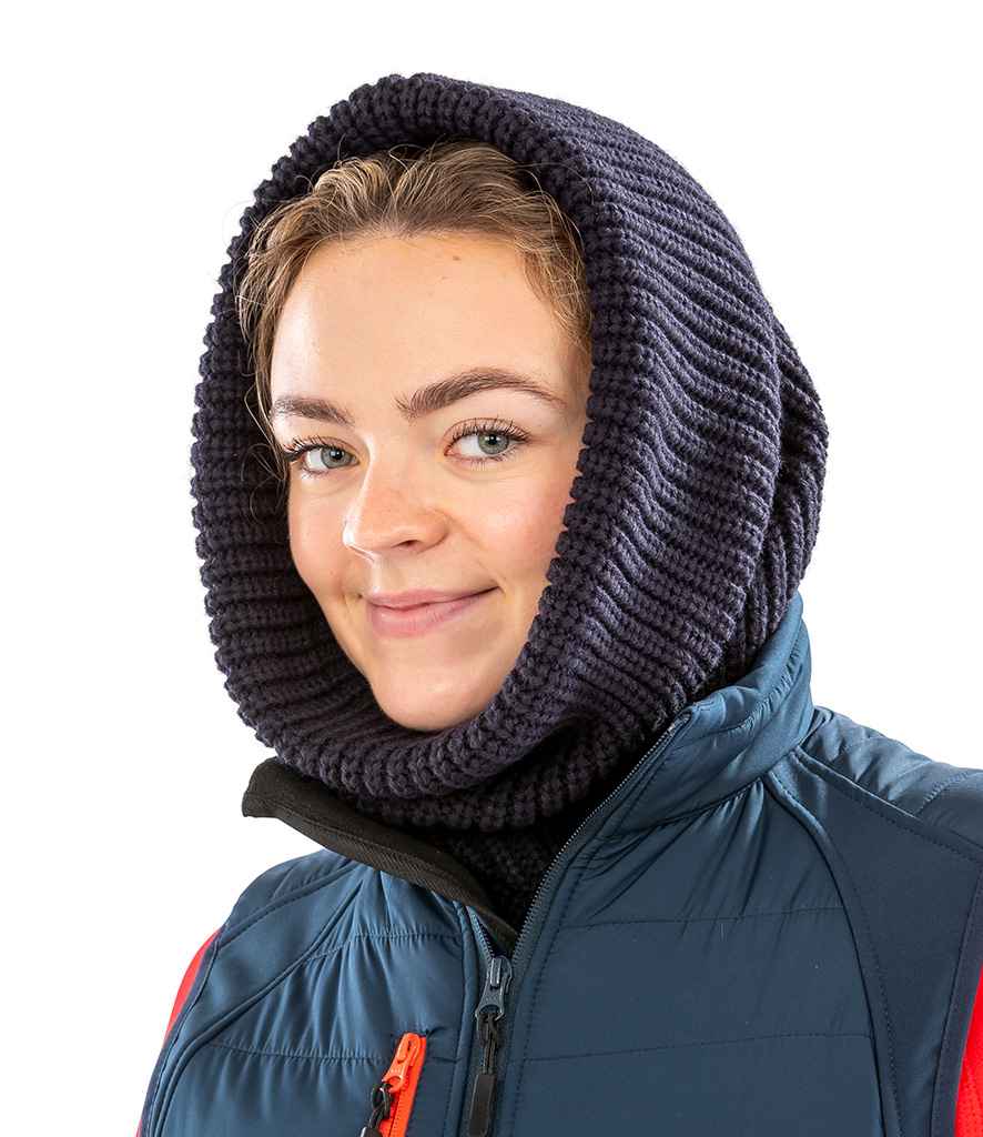 Result Whistler Snood Hood | Navy - Result Winter Essentials Scarf - Lancashire Teamwear