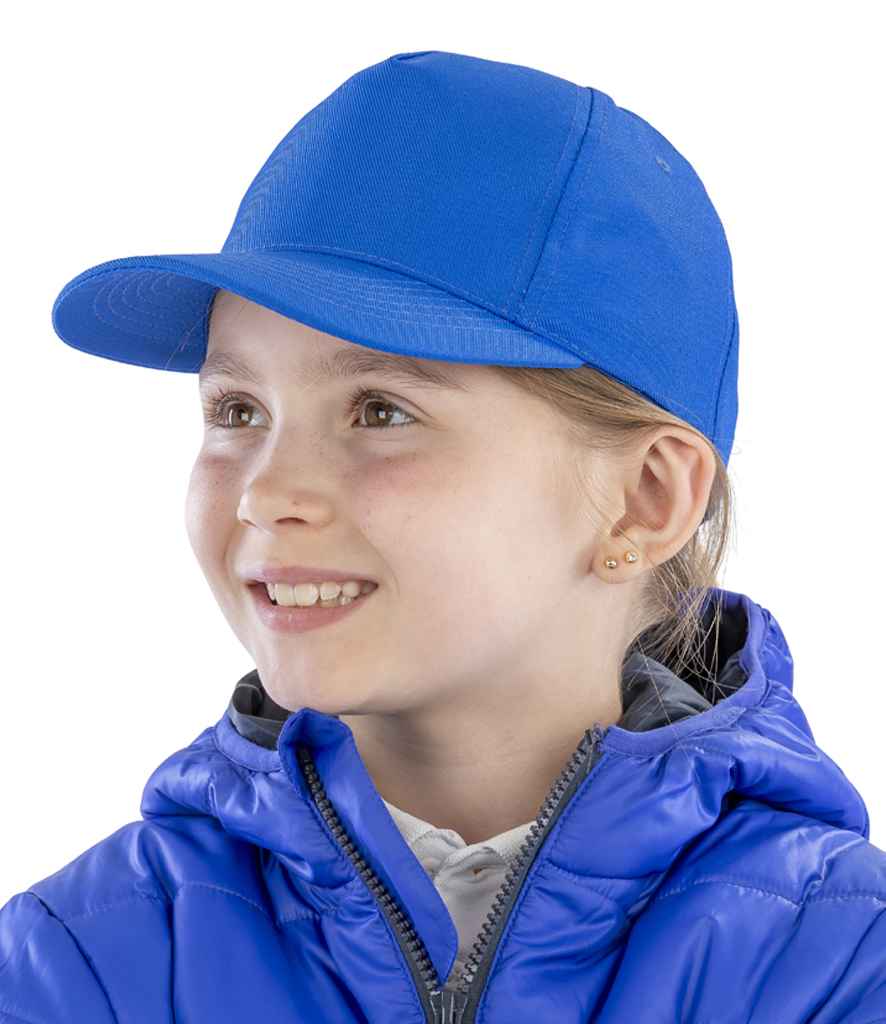 Result Genuine Recycled Junior Printers Cap | Royal Blue Headwear - Lancashire Teamwear