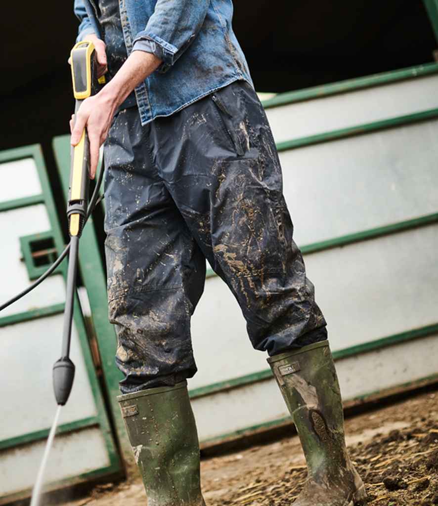 Regatta Linton Waterproof Overtrousers | Navy - Regatta Professional - Lancashire Teamwear