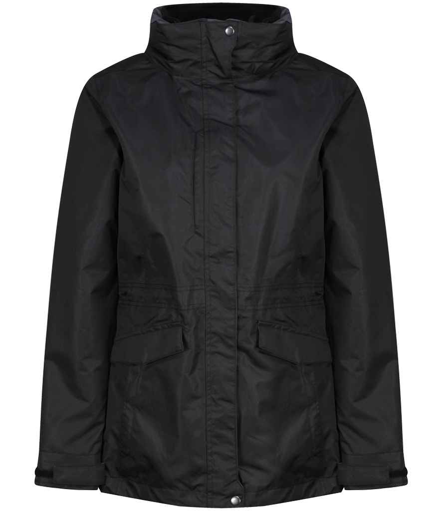 Regatta Ladies Benson III 3-in-1 Breathable Jacket Black/Black