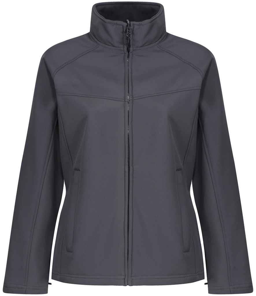 Regatta Ladies Uproar Soft Shell Jacket Seal Grey