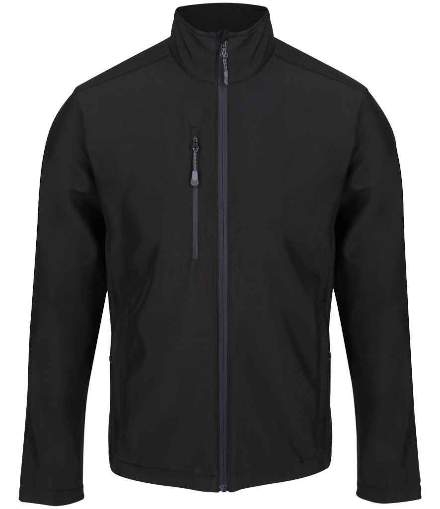 Regatta Honestly Made Recycled Soft Shell Jacket | Black - Lancashire Teamwear