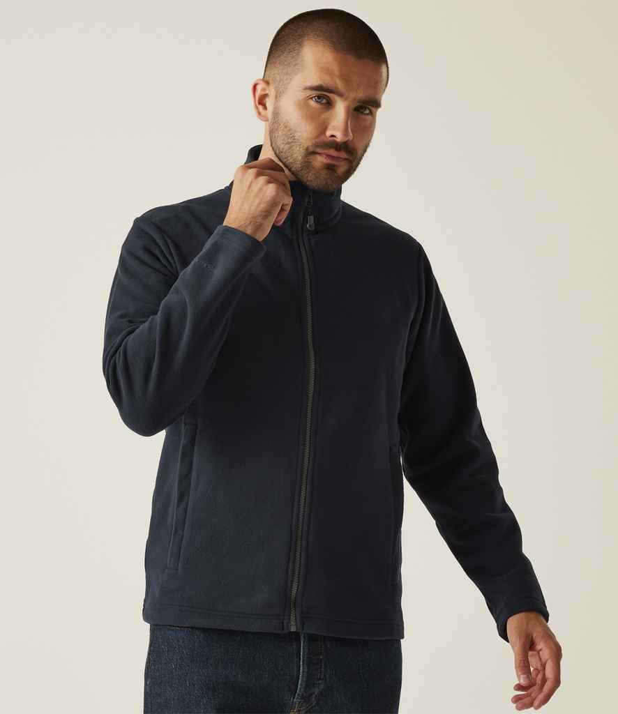 Regatta Honestly Made Recycled Micro Fleece Jacket | Navy - Lancashire Teamwear