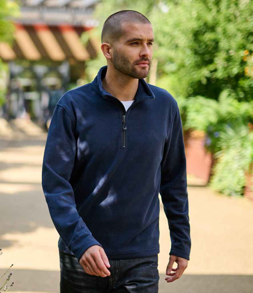 Regatta Honestly Made Recycled Half Zip Fleece | Navy - Lancashire Teamwear