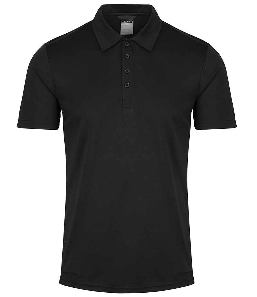 Regatta Honestly Made Recycled Polo Shirt | Black - Lancashire Teamwear