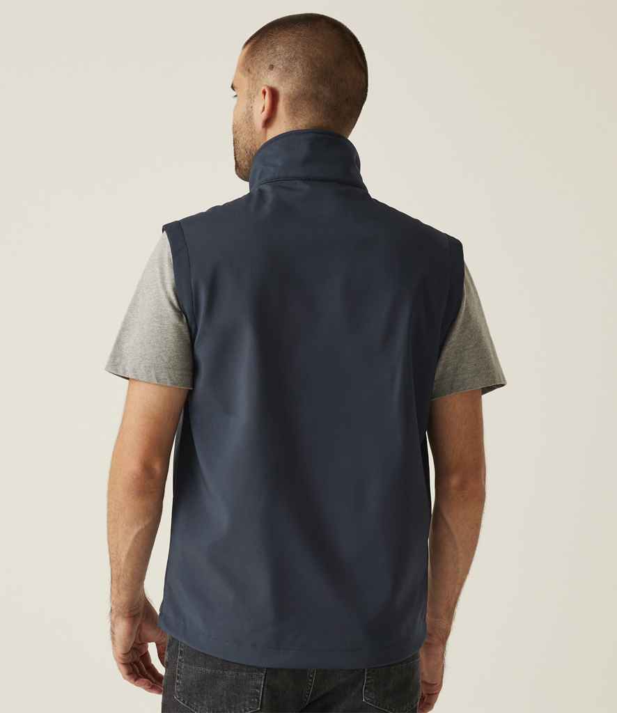 Regatta Octagon II Printable Soft Shell Bodywarmer | Navy/Seal Grey - Regatta Professional Gilet - Lancashire Teamwear