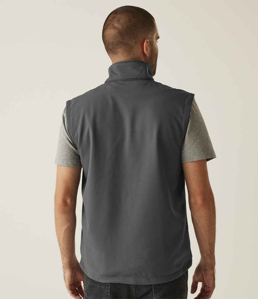 Regatta Octagon II Printable Soft Shell Bodywarmer | Seal Grey/Black - Regatta Professional Gilet - Lancashire Teamwear