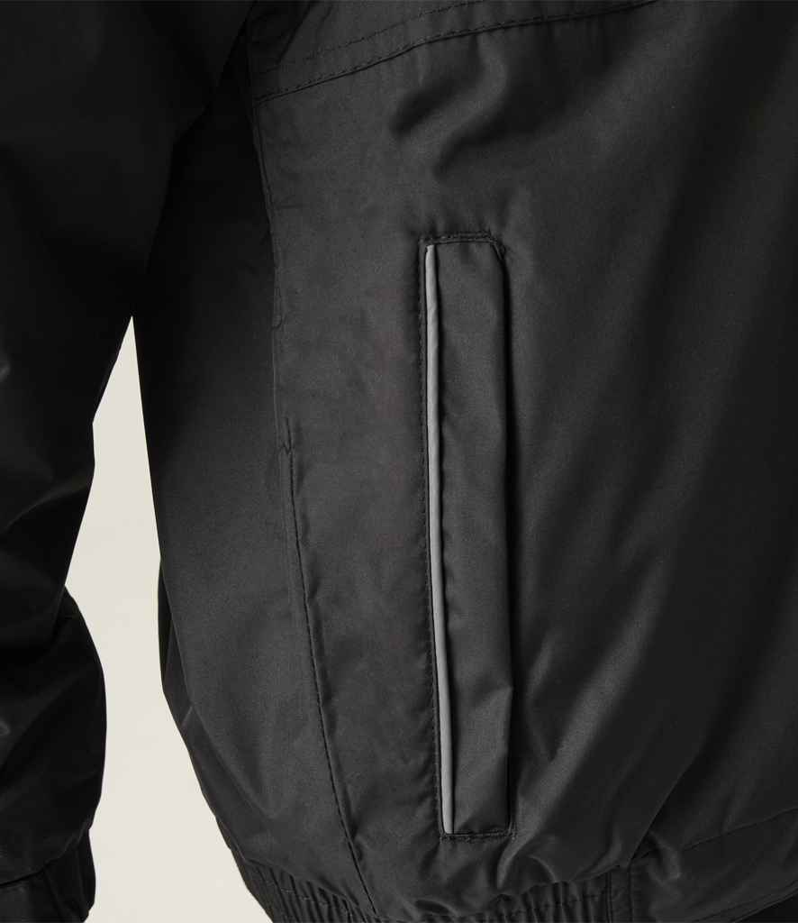Regatta Kids Dover Waterproof Insulated Jacket | Black/Ash - Regatta Professional - Lancashire Teamwear
