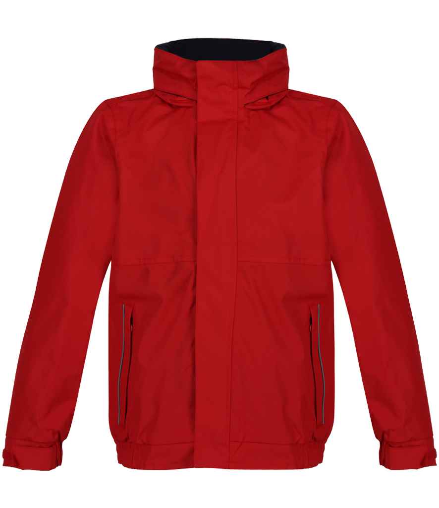 Regatta Kids Dover Waterproof Insulated Jacket Classic Red/Navy