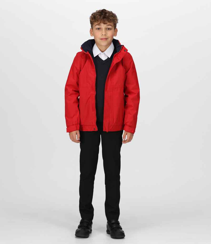Regatta Kids Dover Waterproof Insulated Jacket | Classic Red/Navy - Regatta Professional - Lancashire Teamwear