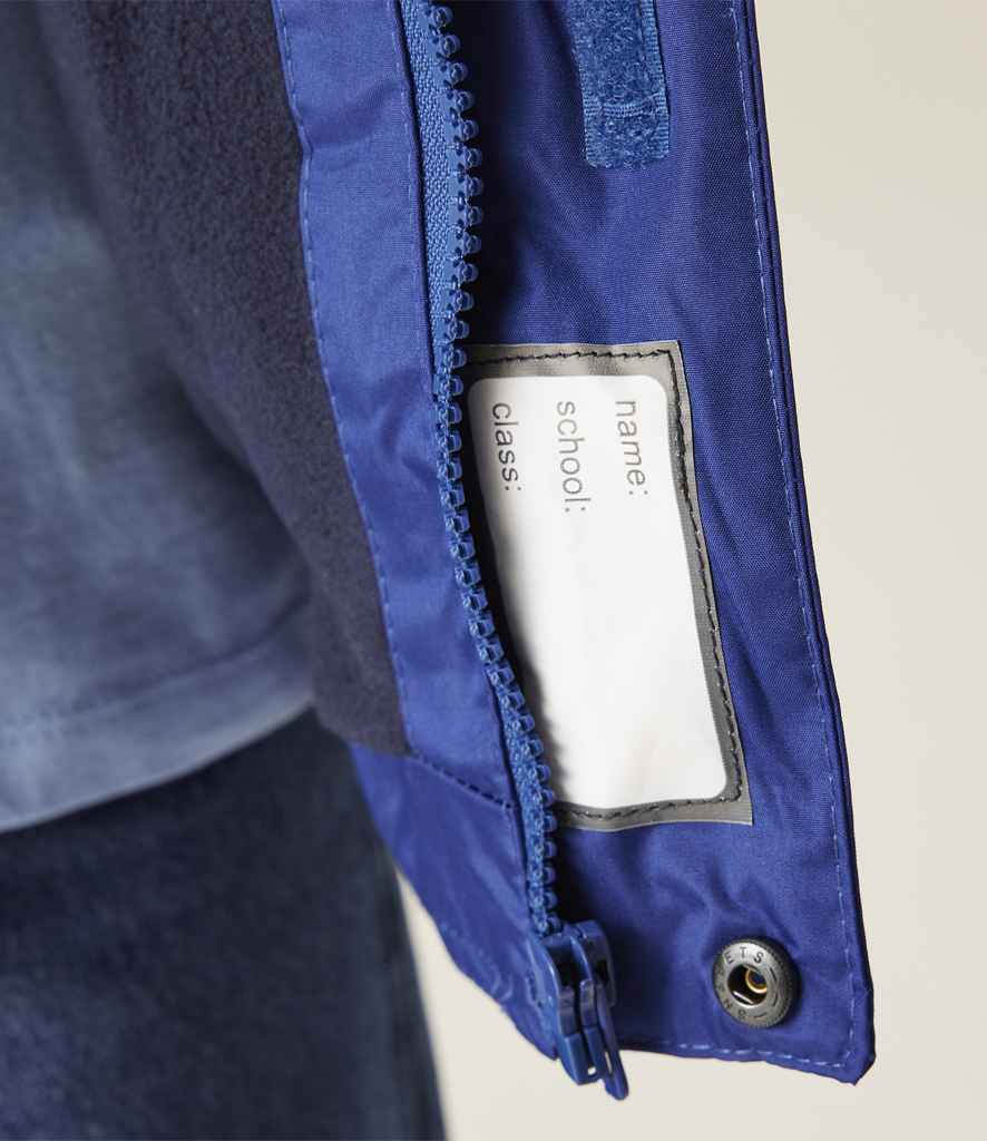 Regatta Kids Dover Waterproof Insulated Jacket | Royal Blue/Navy - Regatta Professional - Lancashire Teamwear