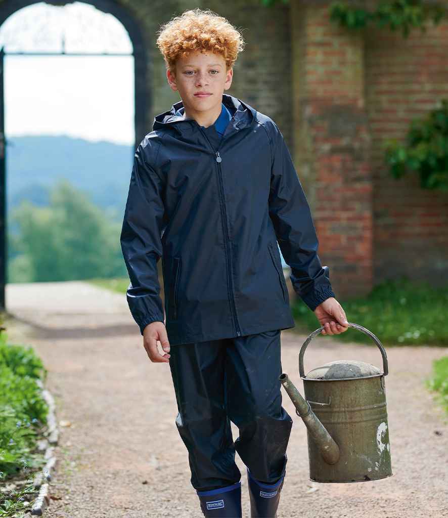 Regatta Kids Pro Stormbreak Waterproof Jacket | Navy - Regatta Professional - Lancashire Teamwear