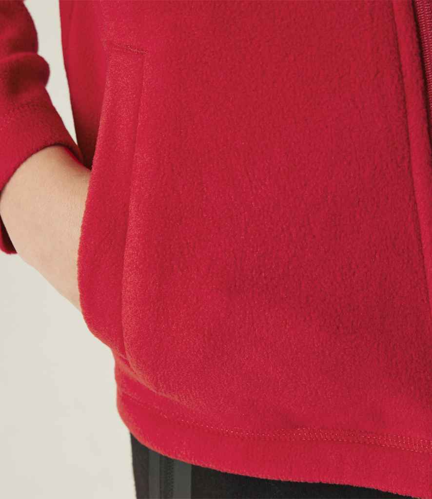 Regatta Kids Brigade II Micro Fleece Jacket | Classic Red - Regatta Professional - Lancashire Teamwear