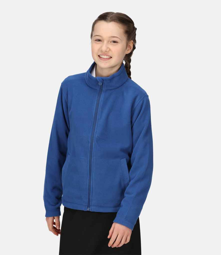 Regatta Kids Brigade II Micro Fleece Jacket | Royal Blue - Regatta Professional - Lancashire Teamwear