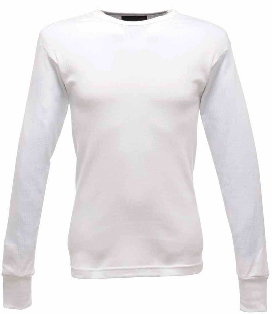 Regatta Thermal Long Sleeve Vest | White - Regatta Professional T-Shirt - Lancashire Teamwear