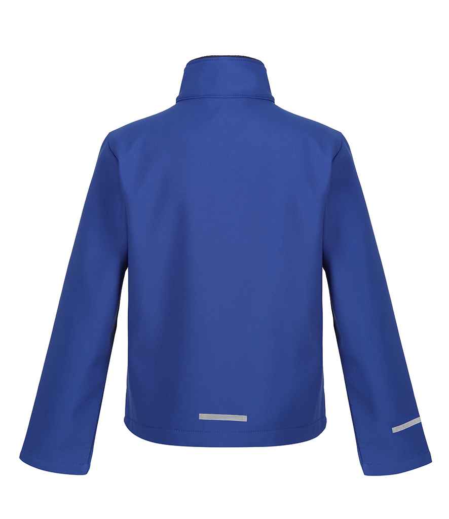 Regatta Kids Ablaze Soft Shell Jacket | New Royal Blue/Navy - Regatta Professional - Lancashire Teamwear