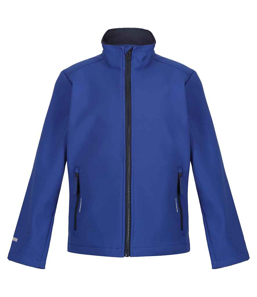 Regatta Kids Ablaze Soft Shell Jacket | New Royal Blue/Navy - Regatta Professional - Lancashire Teamwear