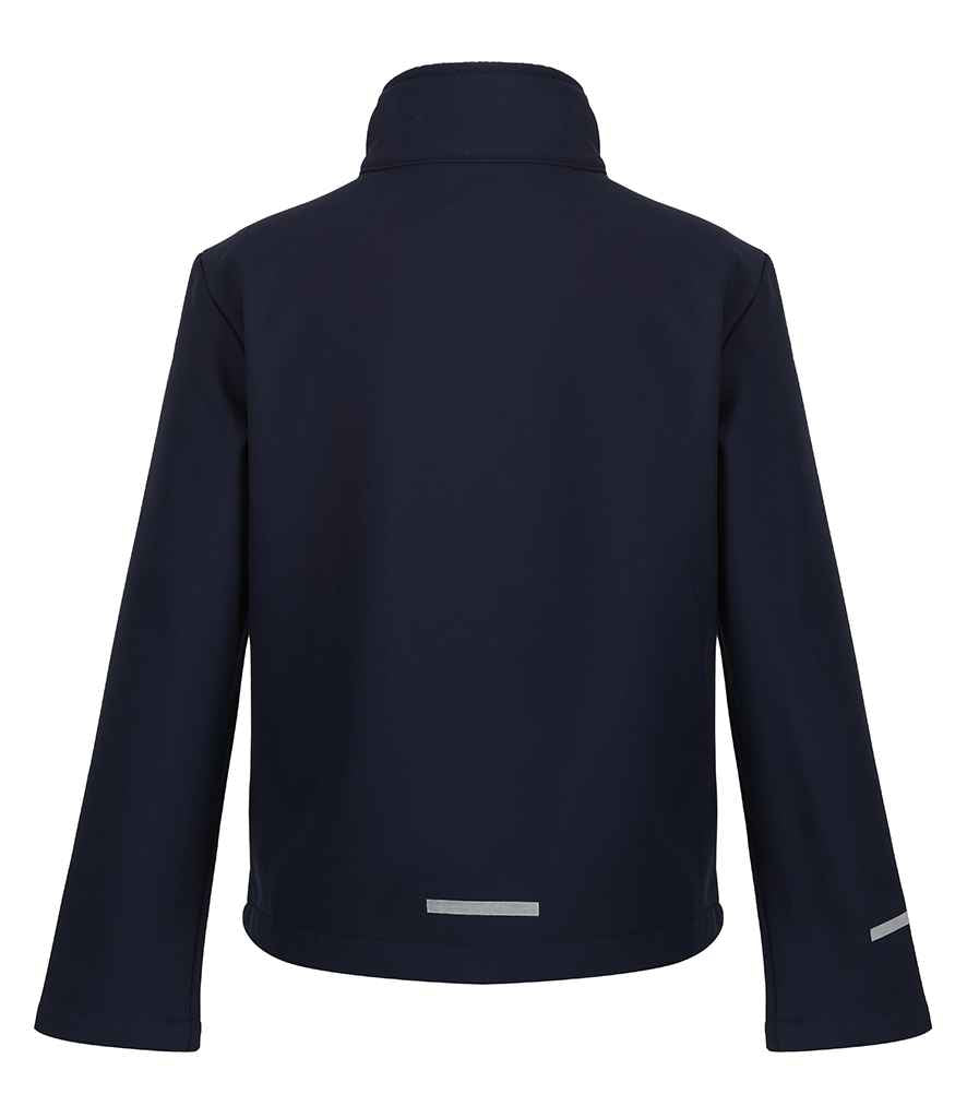 Regatta Kids Ablaze Soft Shell Jacket | Navy/Navy - Regatta Professional - Lancashire Teamwear