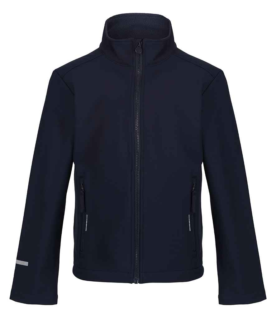 Regatta Kids Ablaze Soft Shell Jacket | Navy/Navy - Regatta Professional - Lancashire Teamwear