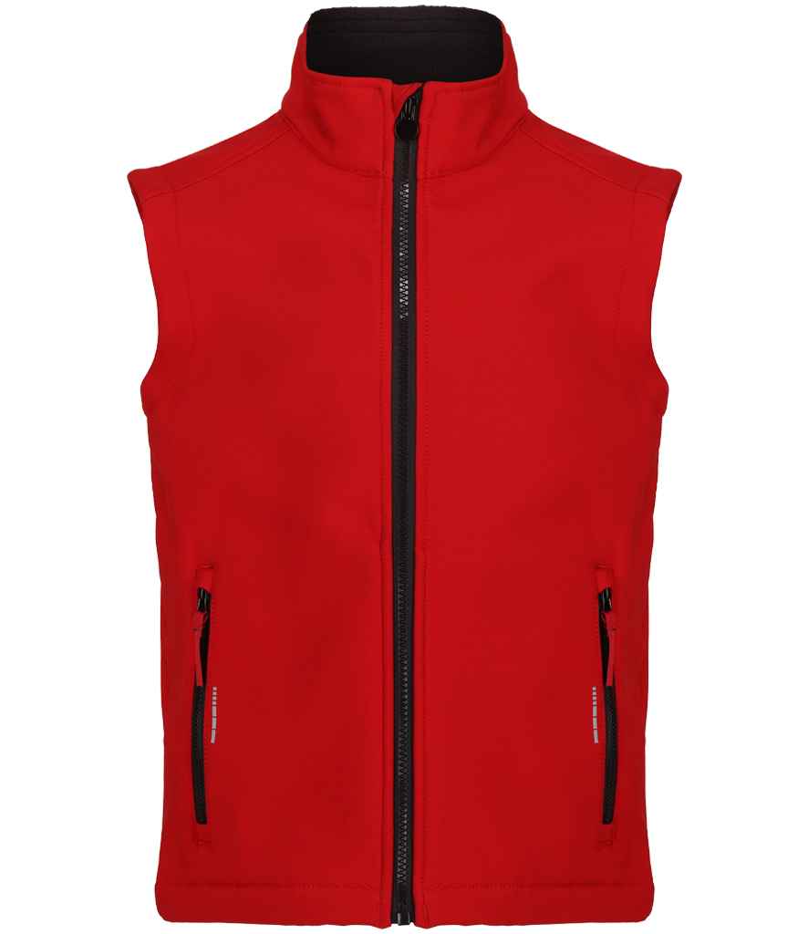 Regatta Kids Ablaze Soft Shell Bodywarmer | Classic Red/Black - Regatta Professional Gilet - Lancashire Teamwear